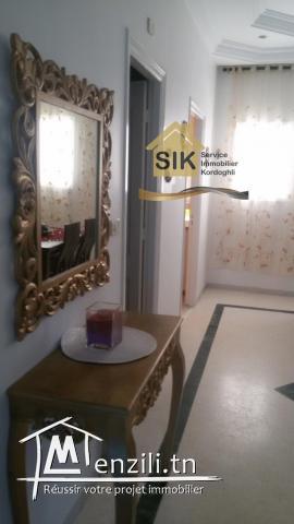 فيلا مجهزة بجميع المرافق وشاسعة في قليبية