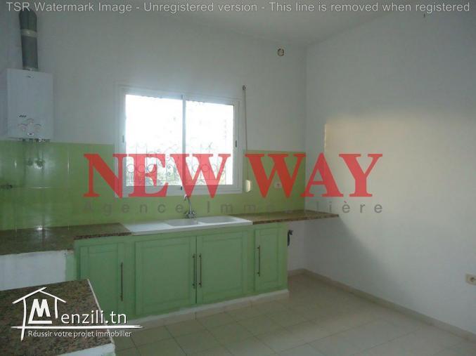 Appartement (S+2) au rez de chaussée à bouhsina