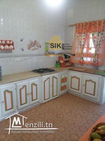 منزل في قليبية للكراء صيافي