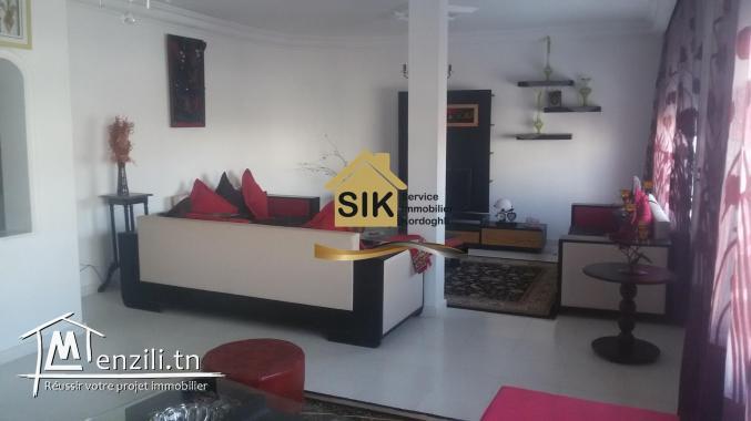 منزل في قليبية حي الرياض للكراء صيافي