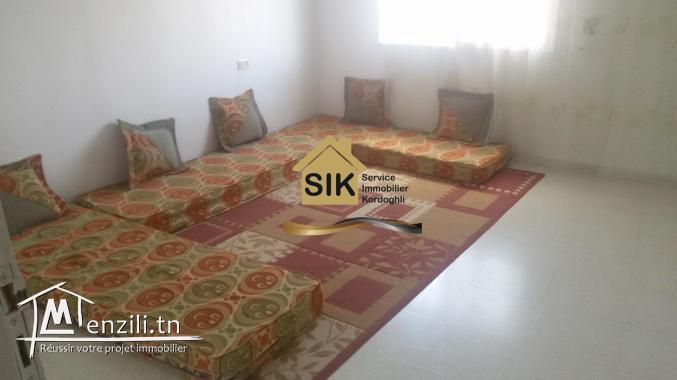 منزل في قليبية حي الرياض للكراء صيافي