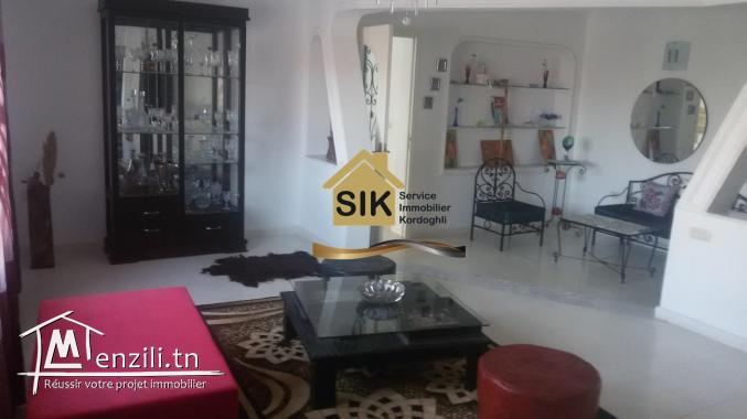 منزل في قليبية حي الرياض للكراء صيافي