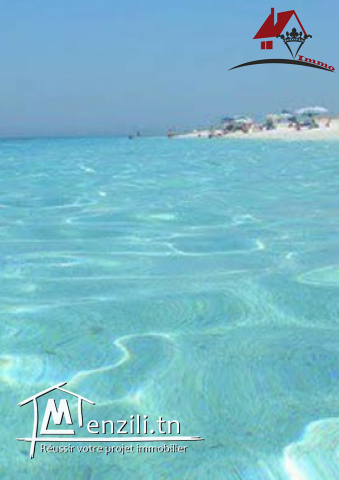 قطعة أرض مطلة على البحر في "سيدي منصور" قليبية