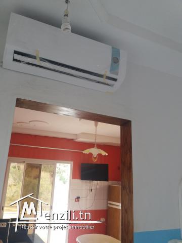 Maison bien meuble à louer à kelibia pendant toute l'année.