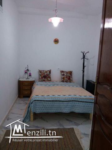 Maison bien meuble à louer à kelibia pendant toute l'année.