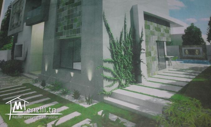 Villa à vendre inachevé très moderne