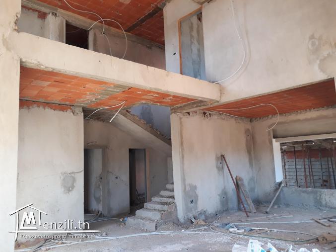 Villa à vendre inachevé très moderne