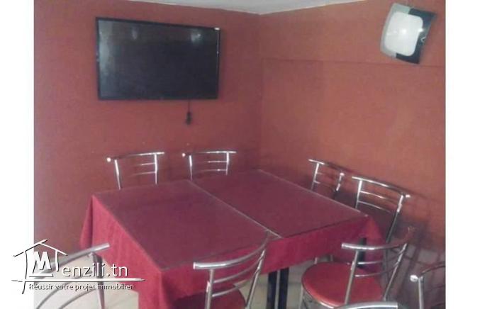 A vendre fond de commerce  café restaurant situé au MON-PLAISIR TUNIS ,