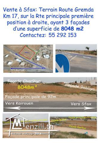 Vente à Sfax pour les résidents à l'étranger.