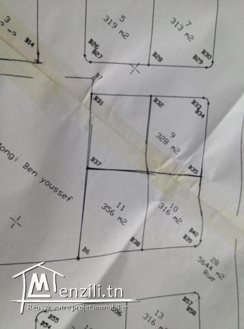 a vendre lot des terrain a batir a jinene mansoura