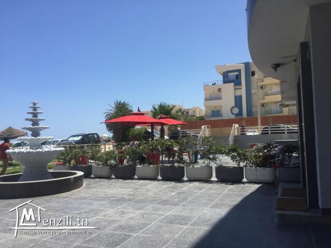 studio de charme dans résidence luxueuse front de mer à Tantana Sousse