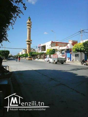 terrain dar allouch pied dans l'eau