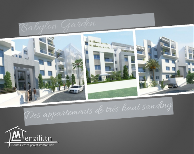 Appartements et Duplex de très haut standing à Ennasr 3