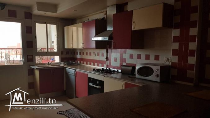 appartement meuble a louer s+2 haut standing a sousse