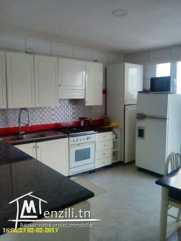 Appartement meublé vue mer à Marsa Safsaf