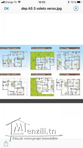 des appartements haut standing a vendre Borj louzir Ariana