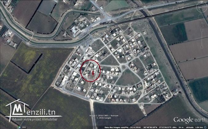 A vendre, terrain nu à bâtir à Sidi ali Hattab 180dt le m2