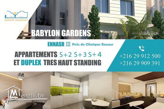 Appartements de haut standing bien situé à Ennasr 3