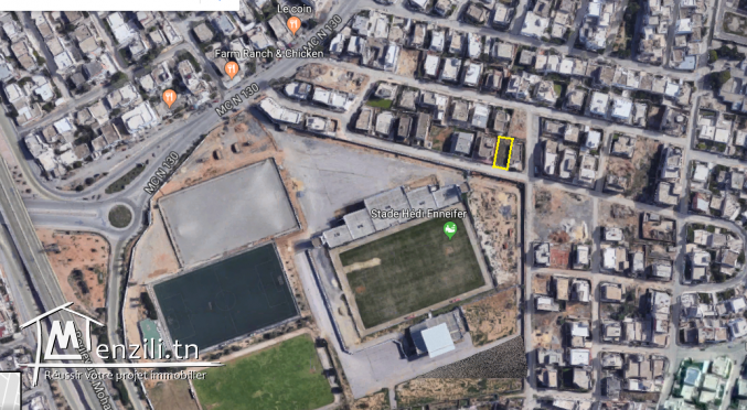 أرض في حي راقي في العاصمة