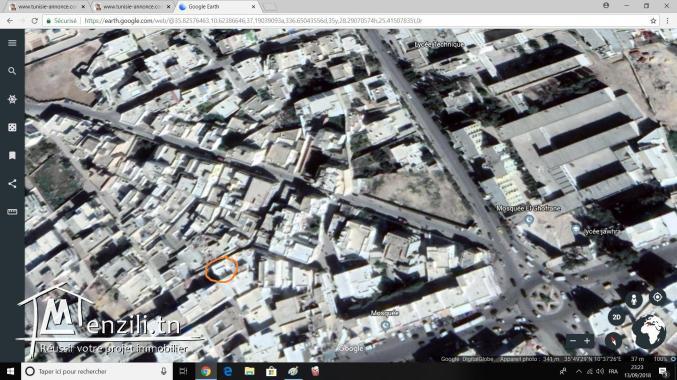 A Sousse Une maison duplex a vendre de 4 pieces