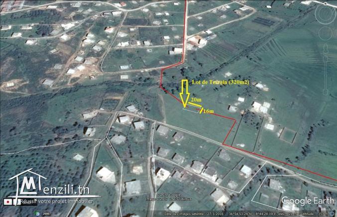 terrain à vendre à Tabarka