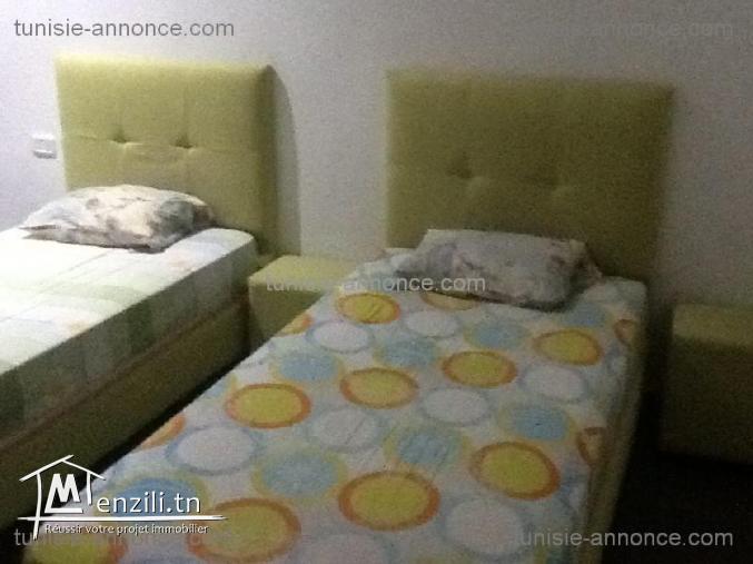à louer appartement meublé au salambo