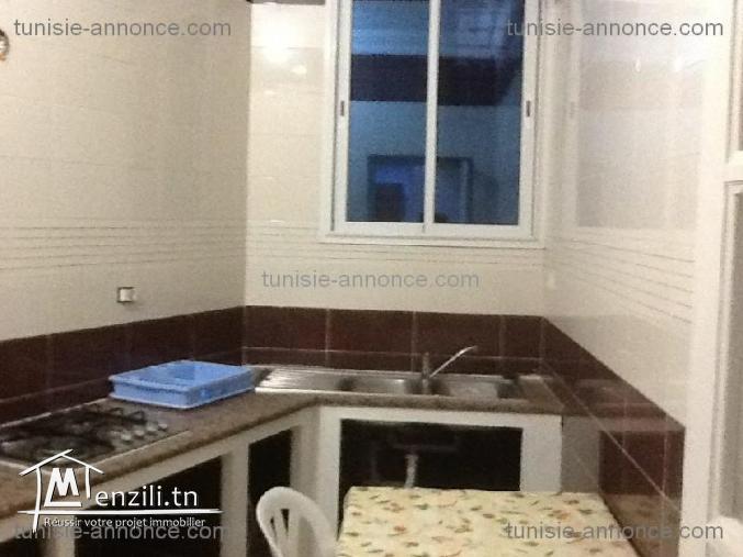 à louer appartement meublé au salambo