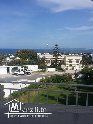 Très belle Villa vue sur mer a vendre route Panoramique Corniche Bizerte