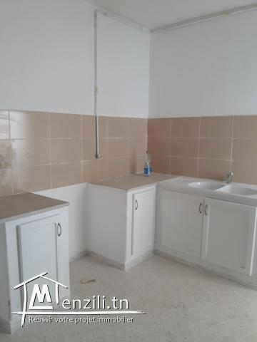 A louer un appart s+3 à Ras el tabia ( etat neuf )