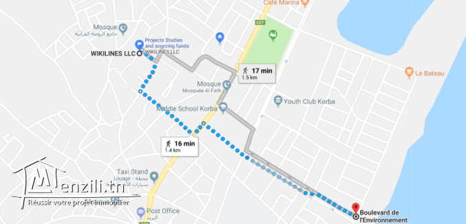 petit Appartement S2 au centre commercial de korba ville