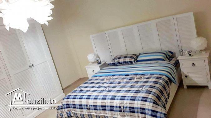 À Vendre Un Bel Appartement équipé S+1 dans une résidence haut-standing à Tantana-Kantaoui