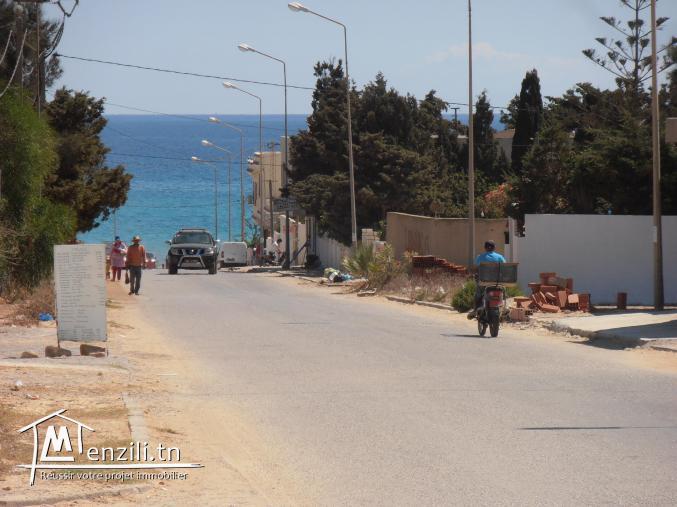 Terrain const a la plage d'el haouaria de 272m2