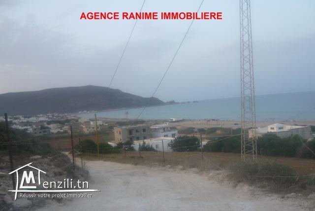 Terrain constructible a la plage de 482m2