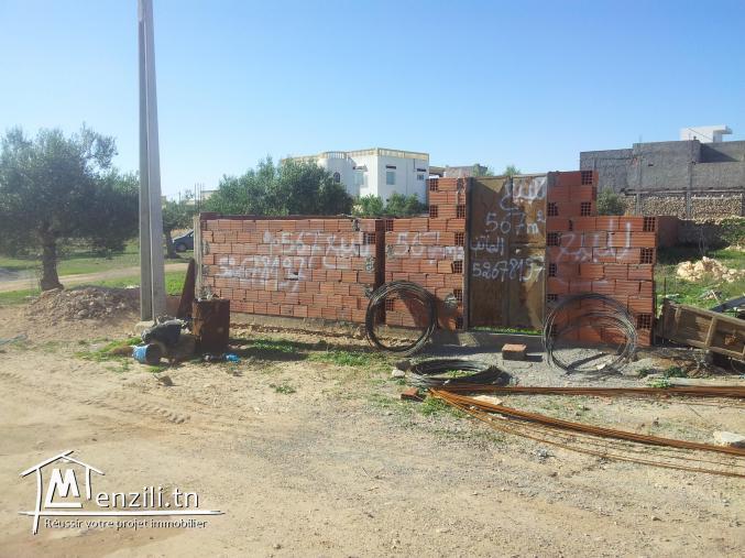 ارض صالحة للبناء في موقع ممتاز بسيدي علوان