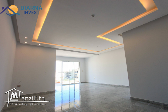 Appartement S+3 avec jardin à Résidence Le ZENITH Sahloul 4 Sousse
