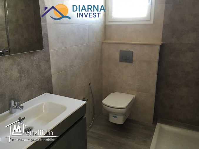 Appartement S+3 avec jardin à Résidence Le ZENITH Sahloul 4 Sousse