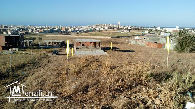 A vendre un terrain de 316 m² à Bizerte Citée  el jala