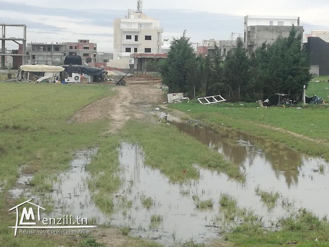 terrain en face salle couverte kelibia