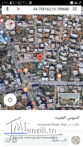 قطعة أرض 922متر مربع بطريق منزل شاكر كم 4،5ا