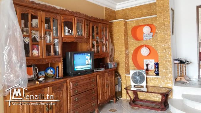 Etage Villa à 9 km de centre de Tozeur vue oasis