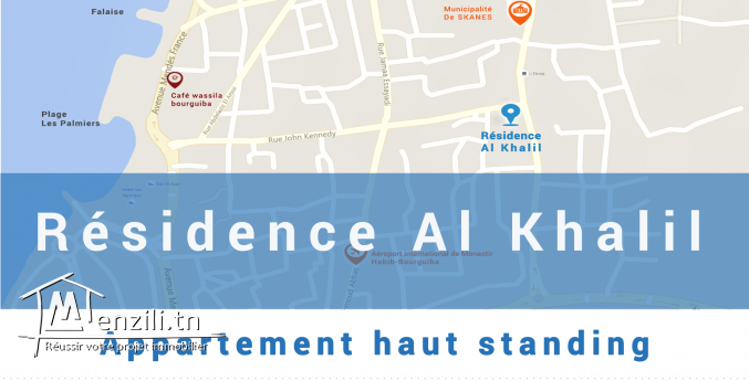 Résidence Al-Khalil : Des appartements haut standing à Skanes