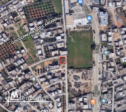 Vente d'un terrain aménagé et avec titre à Mnihla