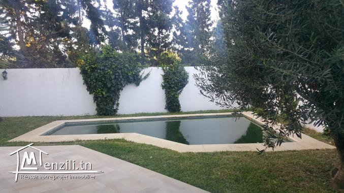 sybVVS4 villa à vendre à Gammarth coté Golden Tulipe