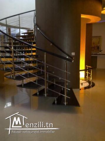 sybVVK2 villa à vendre à la Marsa aux berges du lac