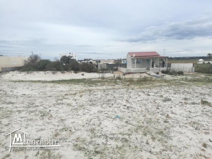 terrain vue sur mer a la plage ain grinz