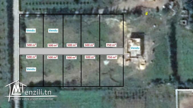 à vendre lots de terrains