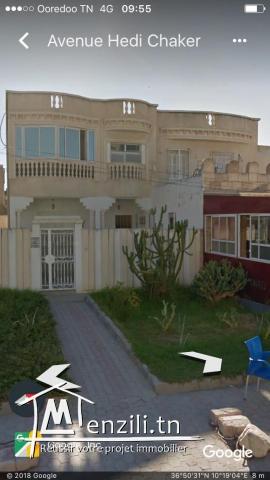 etage de villa a carthage salambo