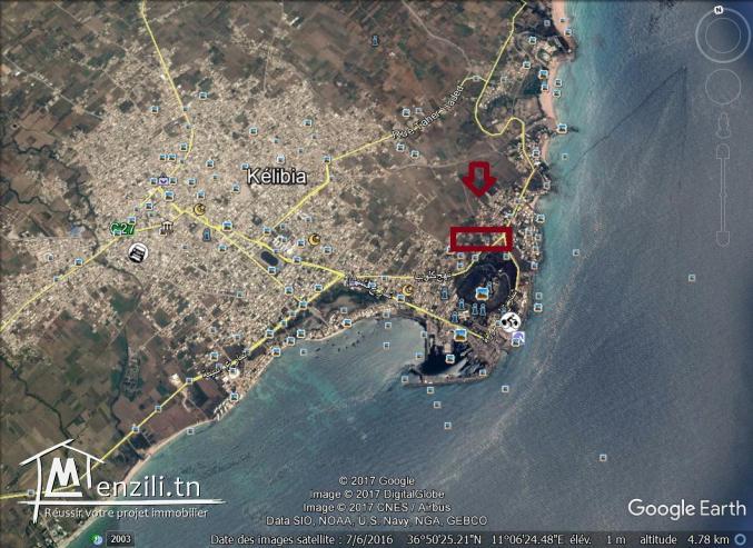un terrain à vendre à kélibia borej 50522361