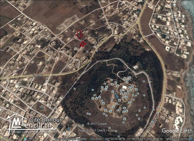 un terrain à vendre à kélibia borej 50522361