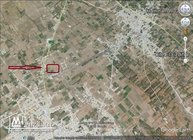 terrain a vendre entre kélibia et hammem ghzez 50522361